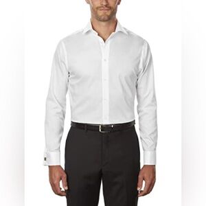 Men’s white dress shirt